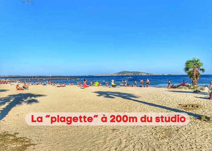 Charmant Studio Climatise A 200M De La Plage