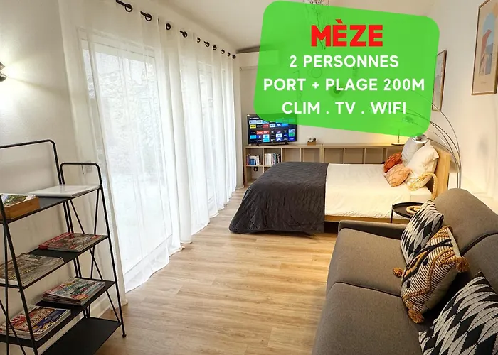 Charmant Studio Climatise A 200M De La Plage